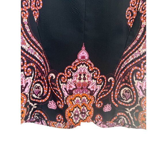 Colorful INC Medium International Concepts Paisley Blazer Jacket - Picture 10 of 11